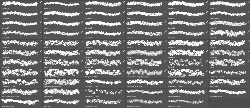 500+ Brushes for Photoshop (Abr File)