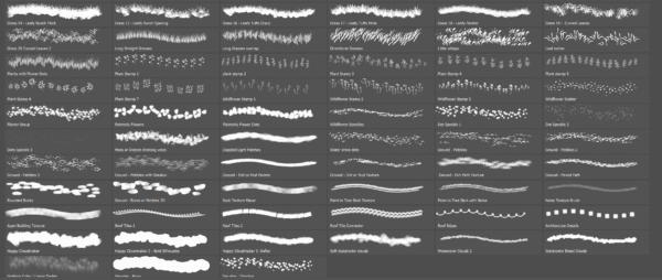 500+ Brushes for Photoshop (Abr File) - Image 7