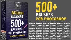 500+ Brushes for Photoshop (Abr File)
