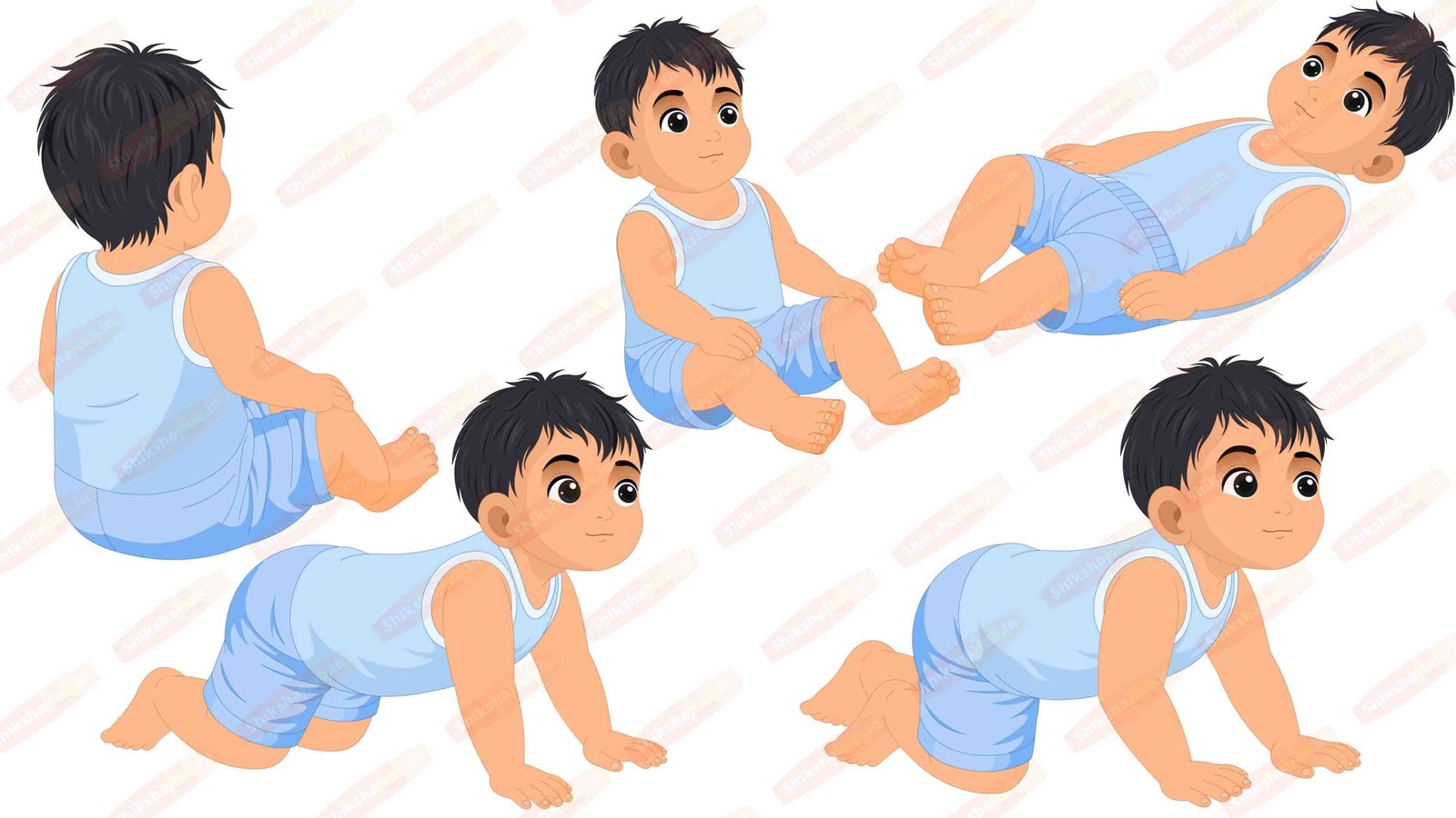 Baby Boy Vector Character (Fla File)