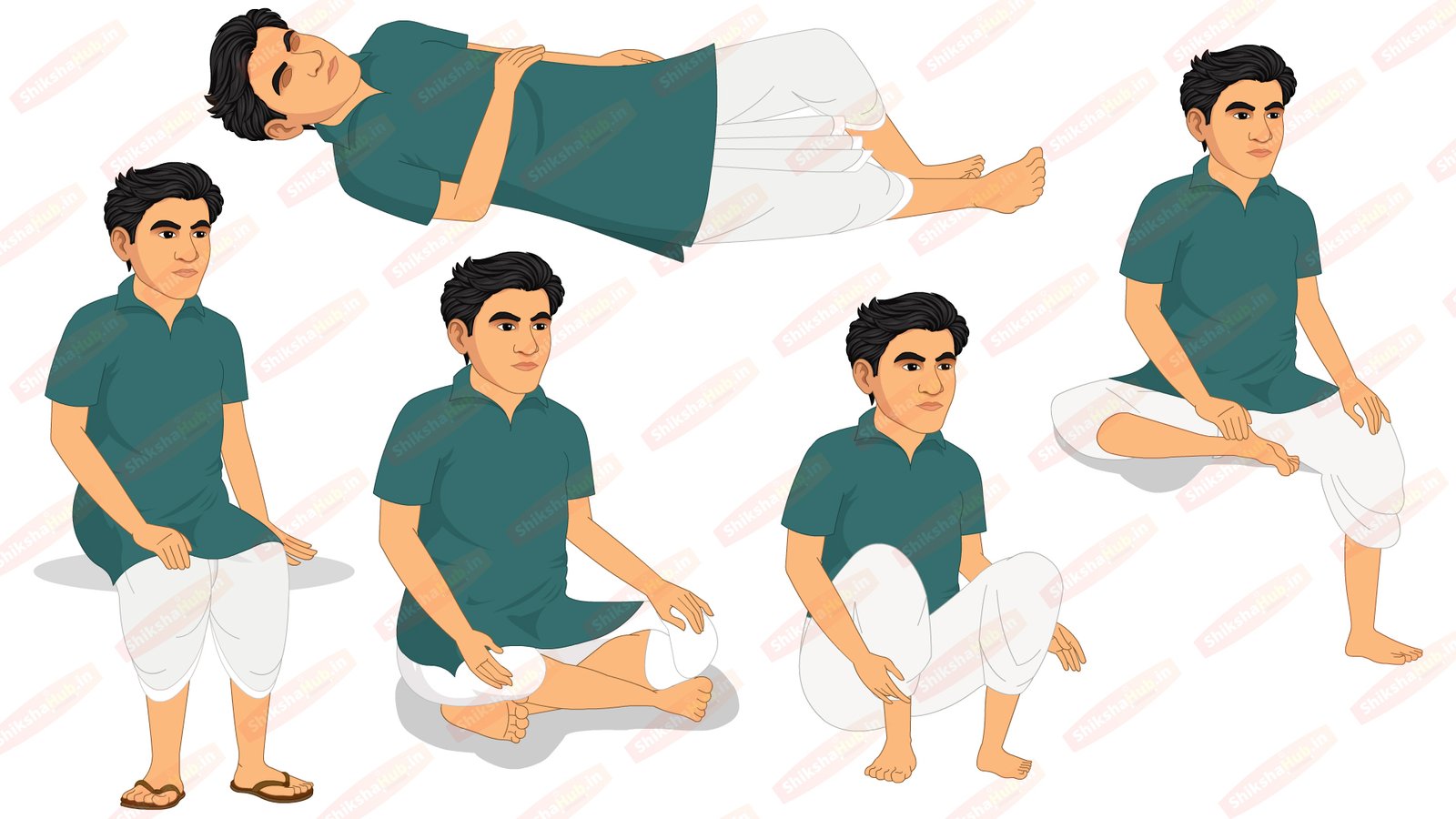 Premium Cinematic Character (Pack of 4) With all Poses, Walk Cycle and Sitting Pose - Image 13