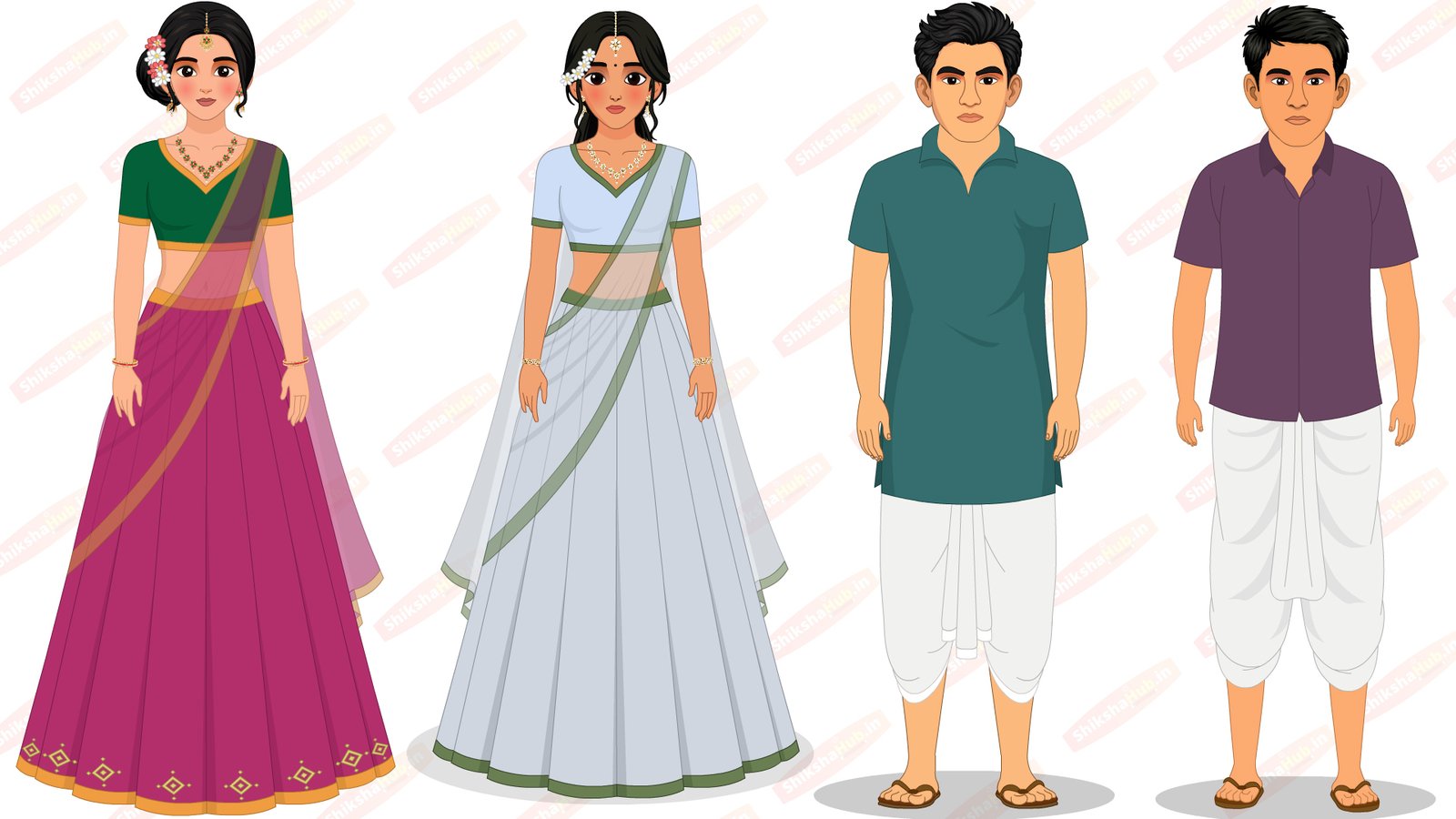 Premium Cinematic Character (Pack of 4) With all Poses, Walk Cycle and Sitting Pose